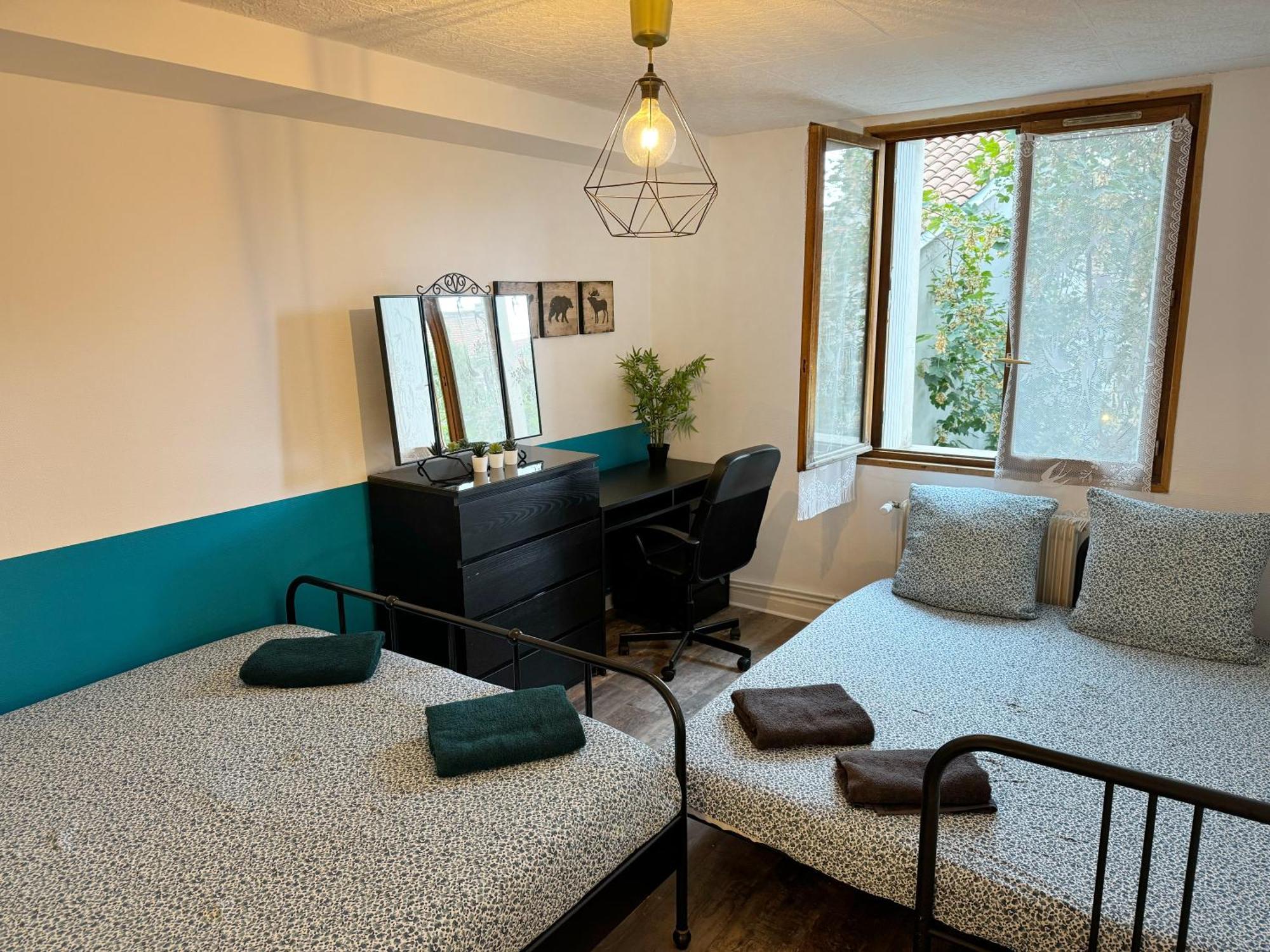 09 Chic & Cosy Grand Appart 4 Pieces 75M2 Hypercentre Wifi Smart Tv Netflix Saint-Etienne  Exterior foto