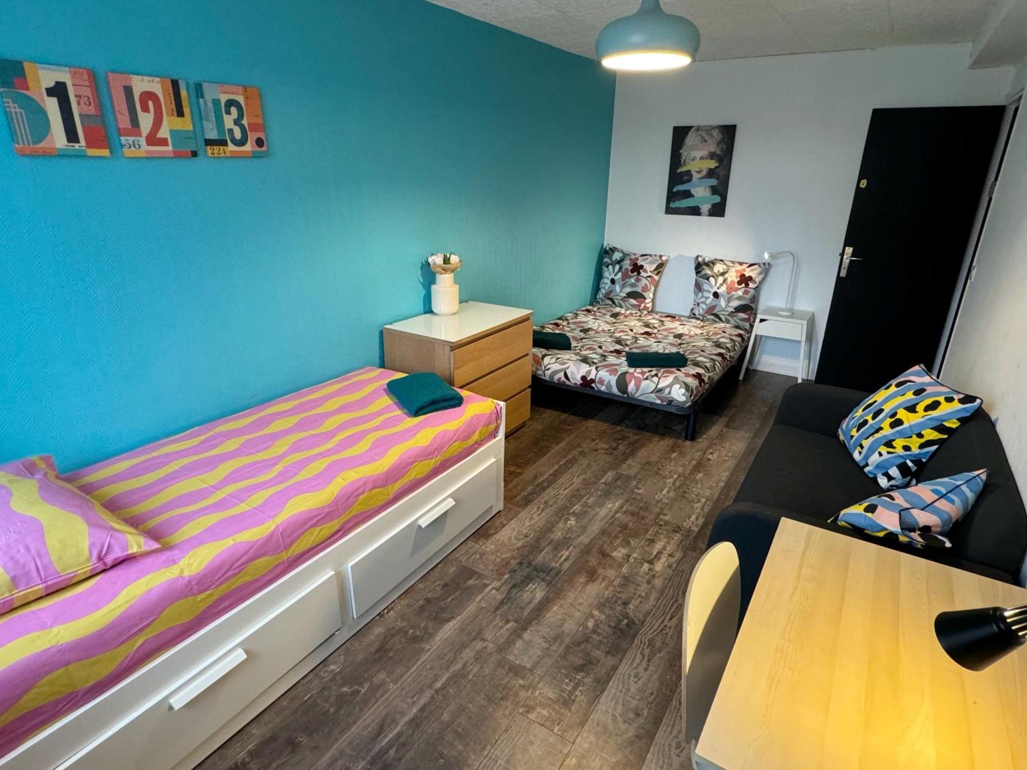 09 Chic & Cosy Grand Appart 4 Pieces 75M2 Hypercentre Wifi Smart Tv Netflix Saint-Etienne  Exterior foto